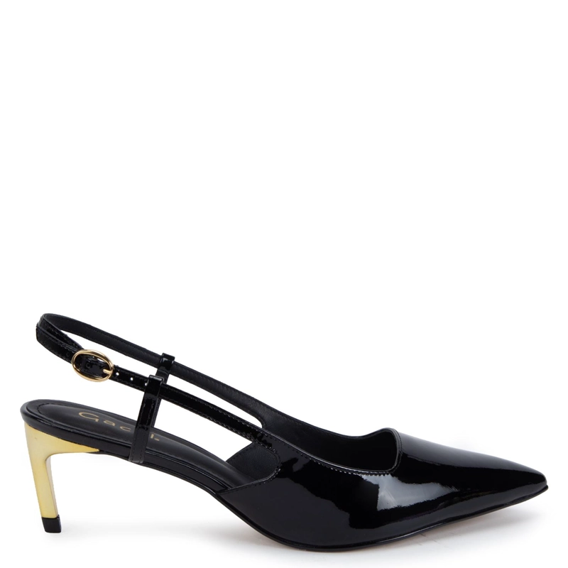 ZAPATO DE CUERO MUJER GACEL NEGRO MORITS - 1