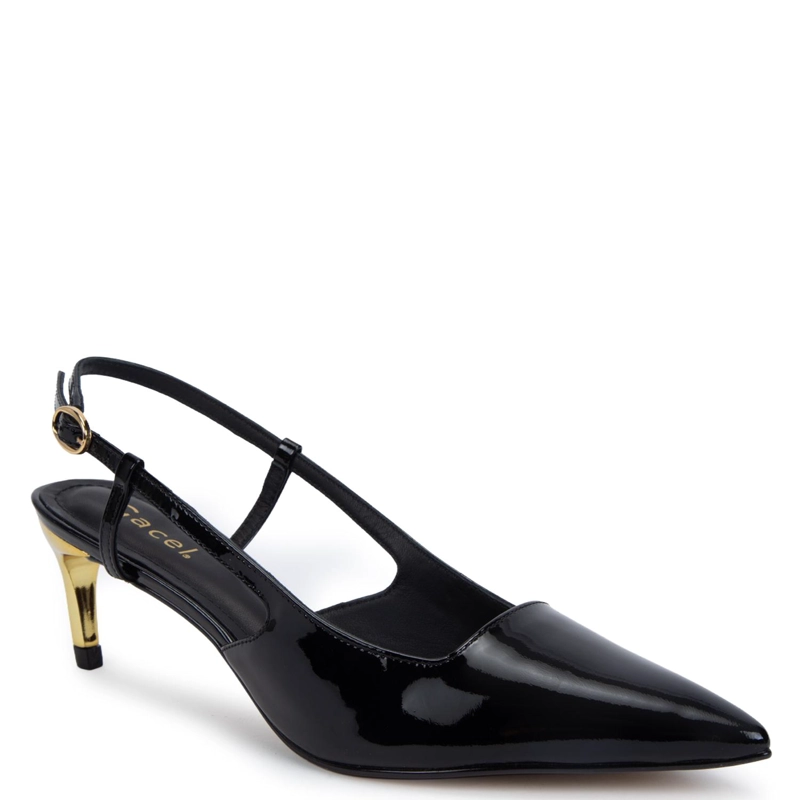 ZAPATO DE CUERO MUJER GACEL NEGRO MORITS - 3