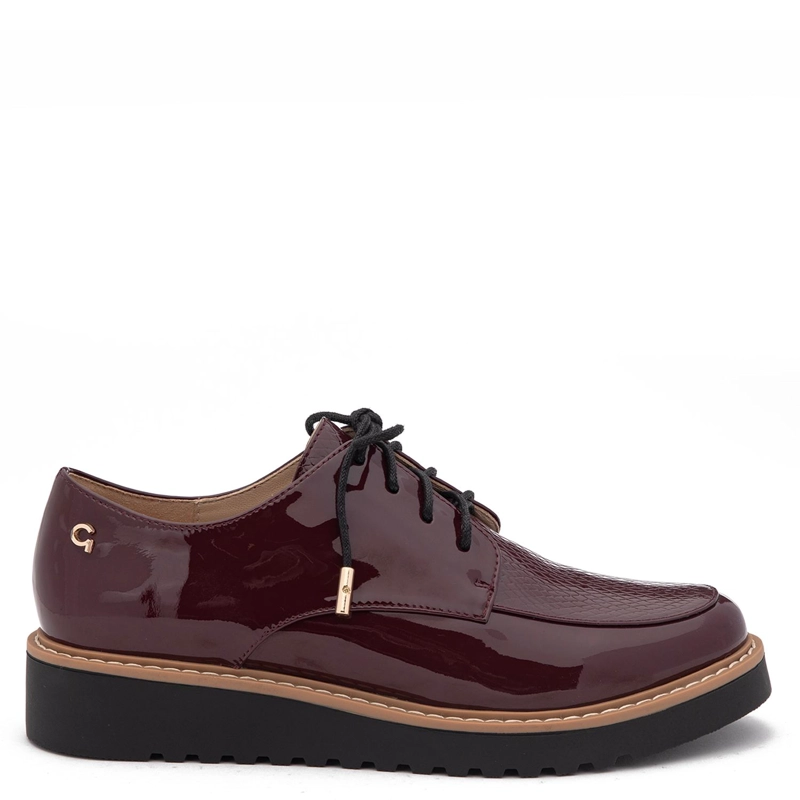 ZAPATO DE CUERO MUJER GACEL BURDEO ERAS - 1