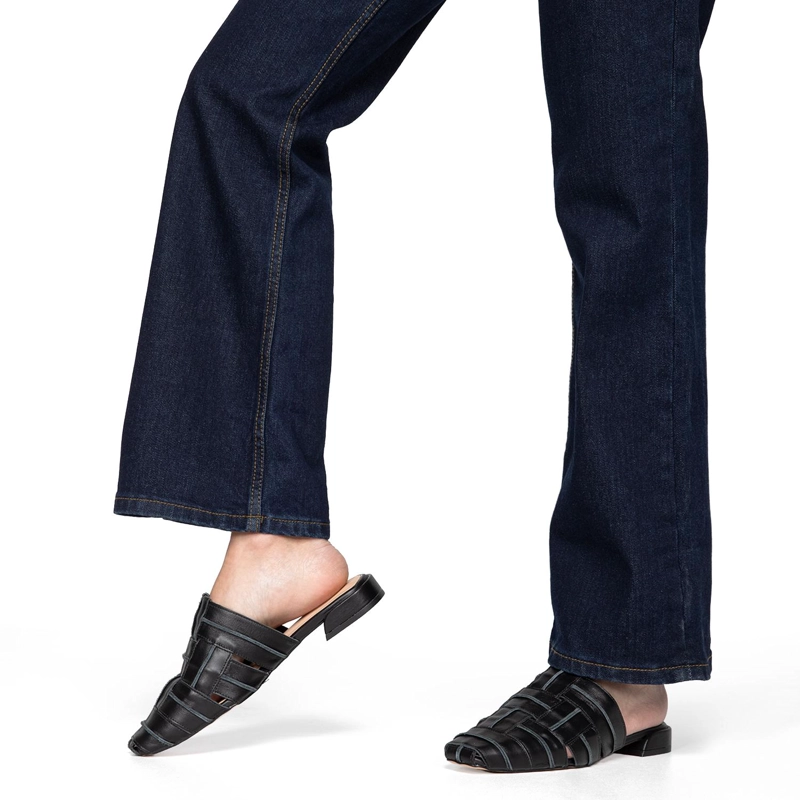 ZAPATO DE CUERO MUJER GACEL NEGRO ANDRE 0661485 - 2
