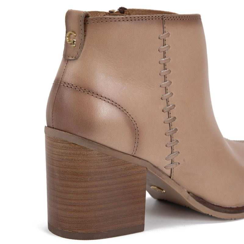 BOTIN DE CUERO MUJER GACEL ARENA BRUNA 0661142 - 4