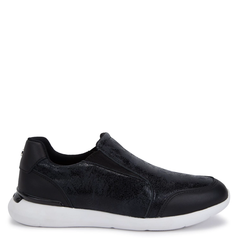 ZAPATILLA DE CUERO MUJER GACEL NEGRO STEFFY - 3