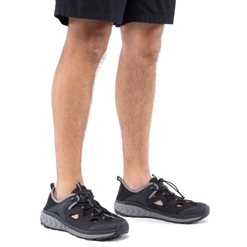 SANDALIA CERRADA HOMBRE GUANTE NEGRO/GRIS RANCO 0035989 - 2