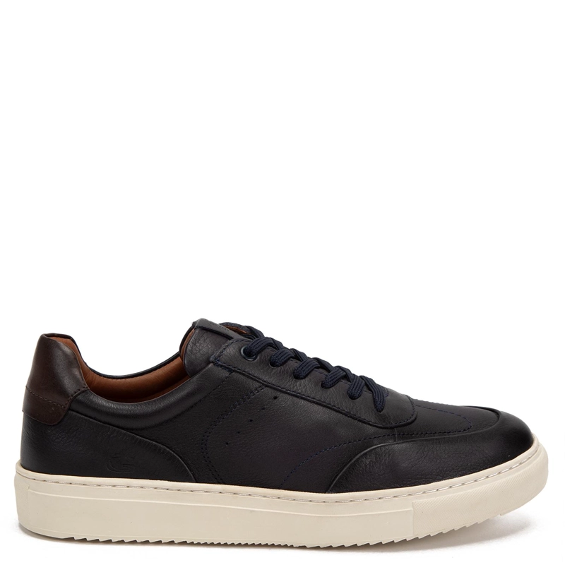 ZAPATILLA DE CUERO HOMBRE GUANTE AZUL FLORENCE - 1