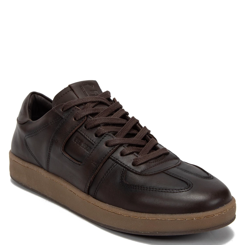 ZAPATILLA DE CUERO HOMBRE GUANTE CHOCOLATE BRONX 0036537 - 3