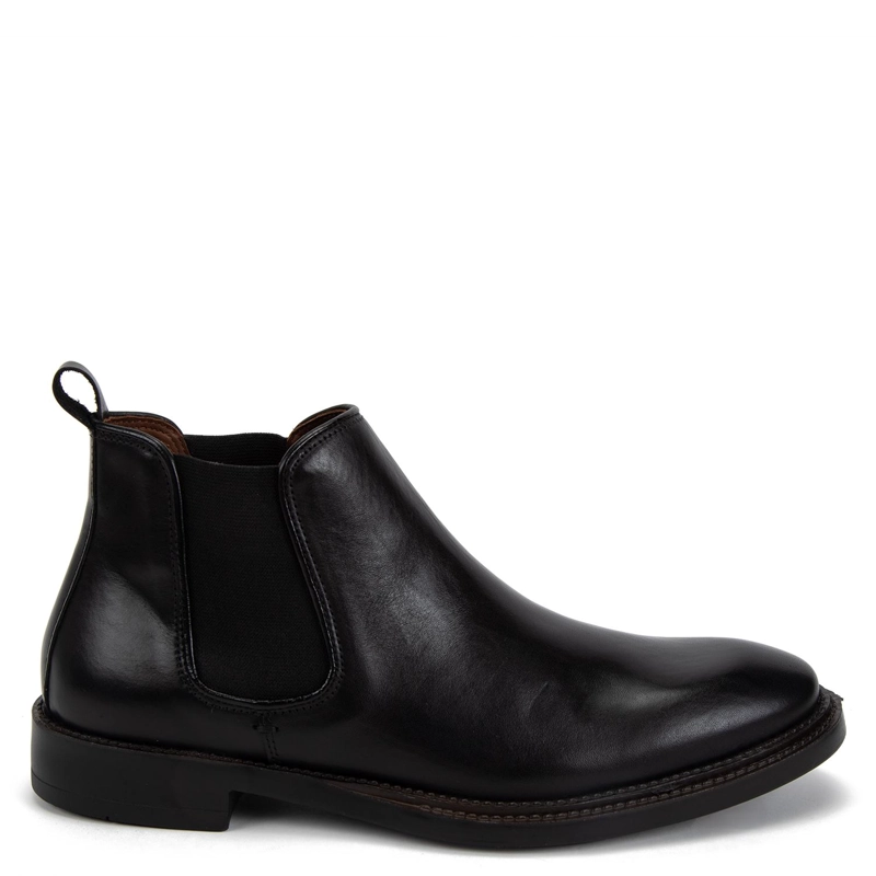 BOTIN DE CUERO HOMBRE GUANTE NEGRO LISBOURN - 1
