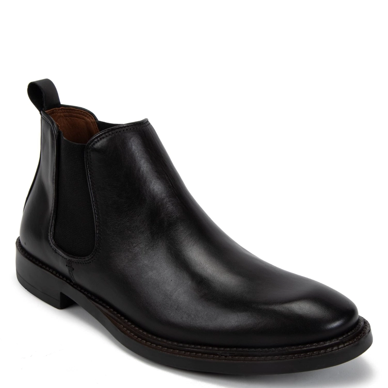 BOTIN DE CUERO HOMBRE GUANTE NEGRO LISBOURN - 3