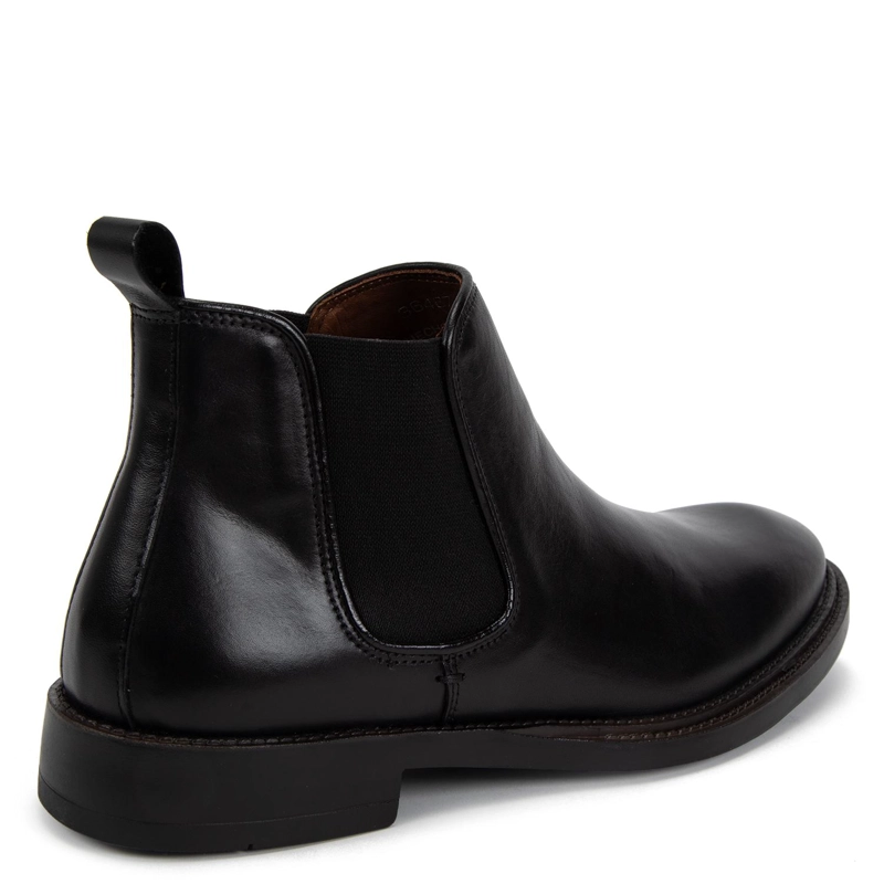 BOTIN DE CUERO HOMBRE GUANTE NEGRO LISBOURN - 5