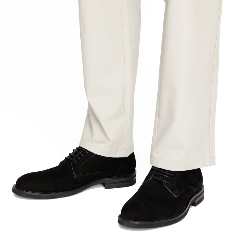ZAPATO DE CUERO HOMBRE GUANTE NEGRO MONTI - 2