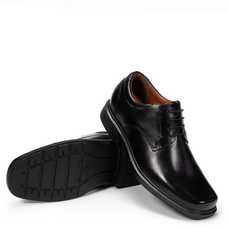 ZAPATO DE CUERO HOMBRE GUANTE NEGRO CARDIFF 0036364 - 5