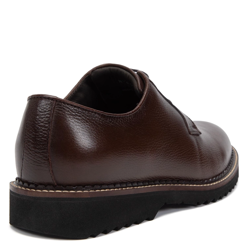 ZAPATO DE CUERO HOMBRE GUANTE CHOCOLATE NEW CASTLE - 5