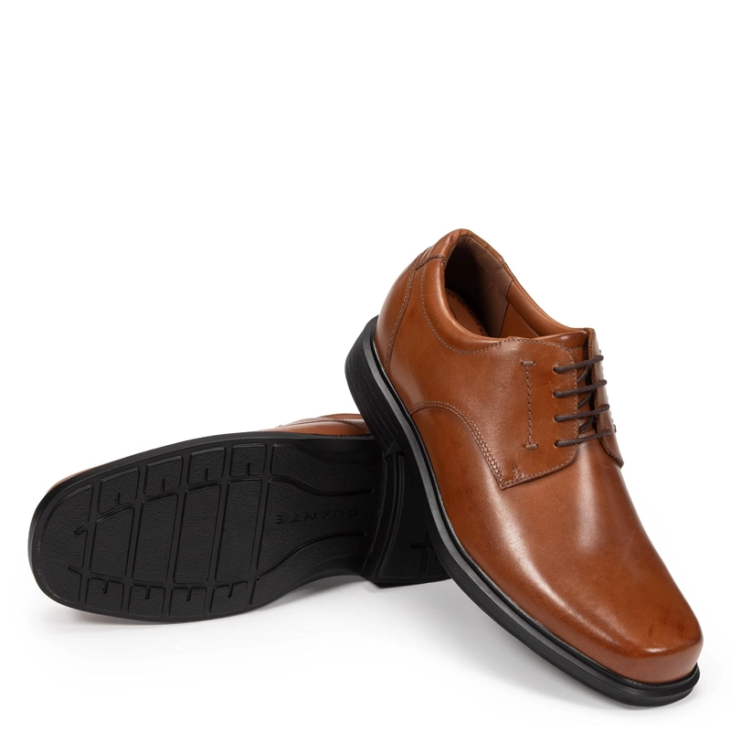 ZAPATO DE CUERO HOMBRE GUANTE CAMEL CARDIFF 0036362 - 5