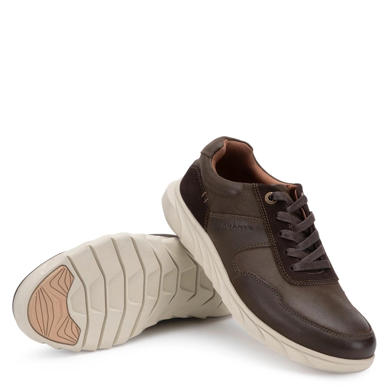 ZAPATO DE CUERO HOMBRE GUANTE CHOCOLATE MUMBAI 0036195 - 4