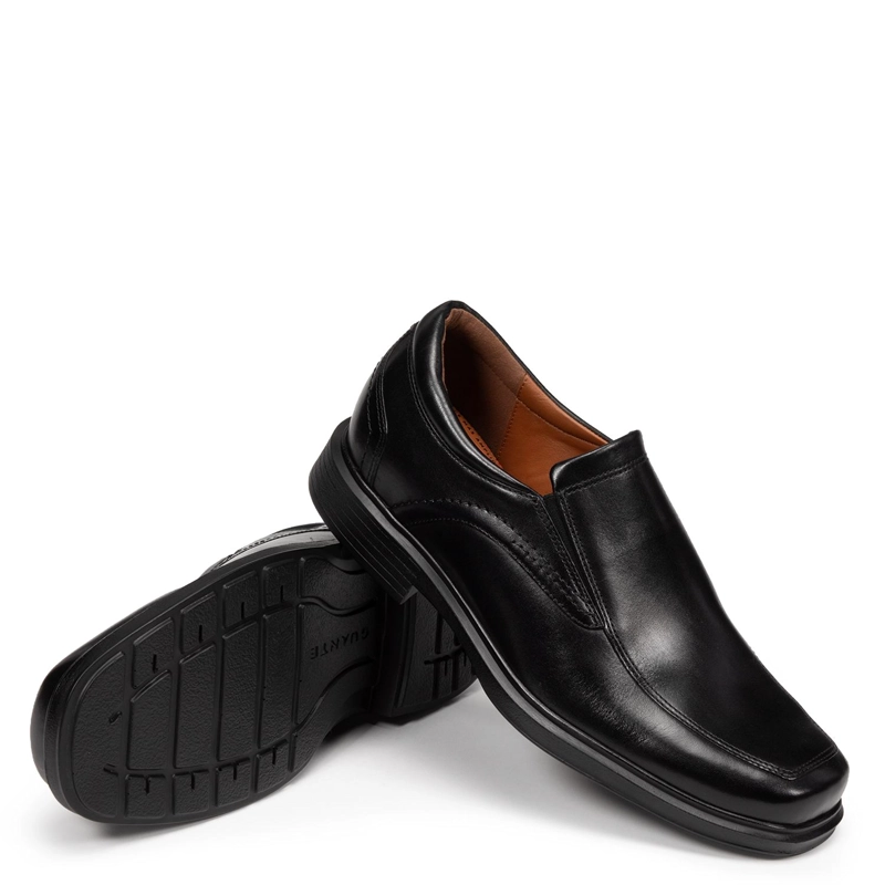 ZAPATO DE CUERO HOMBRE GUANTE NEGRO CARDIFF 0036363 - 5