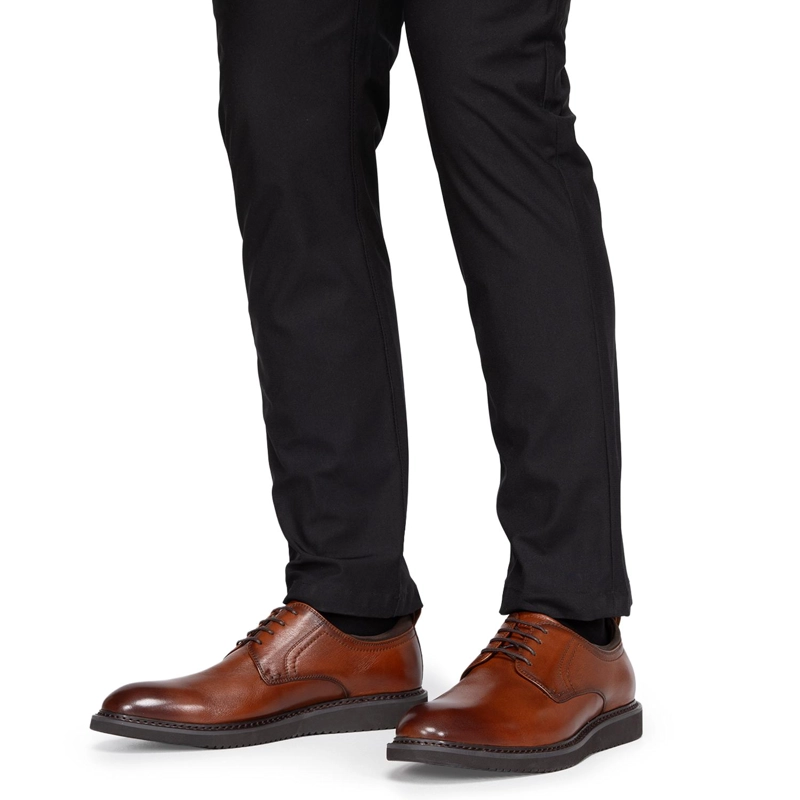 ZAPATO DE CUERO HOMBRE GUANTE WHISKY VILOS 0036503 - 2