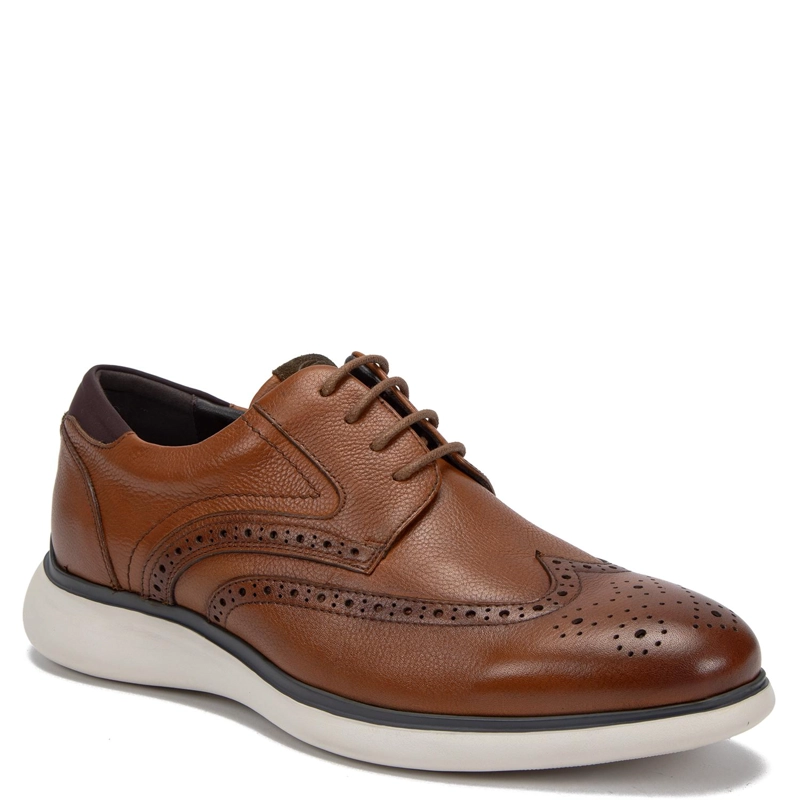 ZAPATO DE CUERO HOMBRE GUANTE CAMEL FEZ - 3