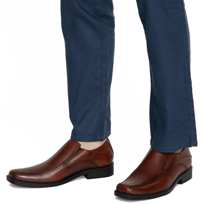 ZAPATO DE CUERO HOMBRE GUANTE MALDO FIRENZE 0036386 - 2