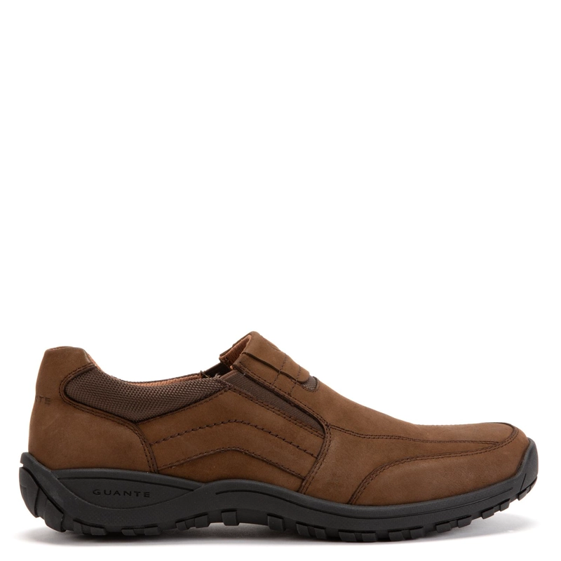 ZAPATO DE CUERO HOMBRE GUANTE CAFE COWELL 0036253 - 1