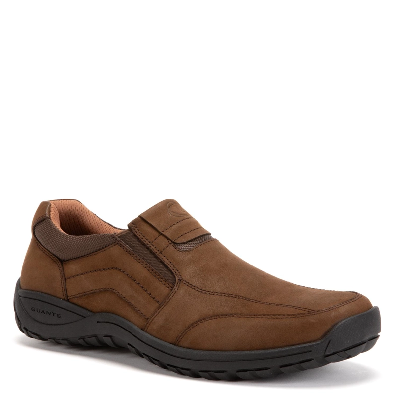 ZAPATO DE CUERO HOMBRE GUANTE CAFE COWELL 0036253 - 3