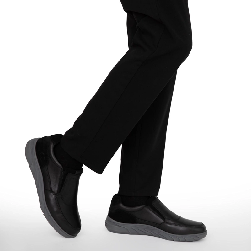 ZAPATO DE CUERO HOMBRE GUANTE NEGRO MUMBAI 0036197 - 2