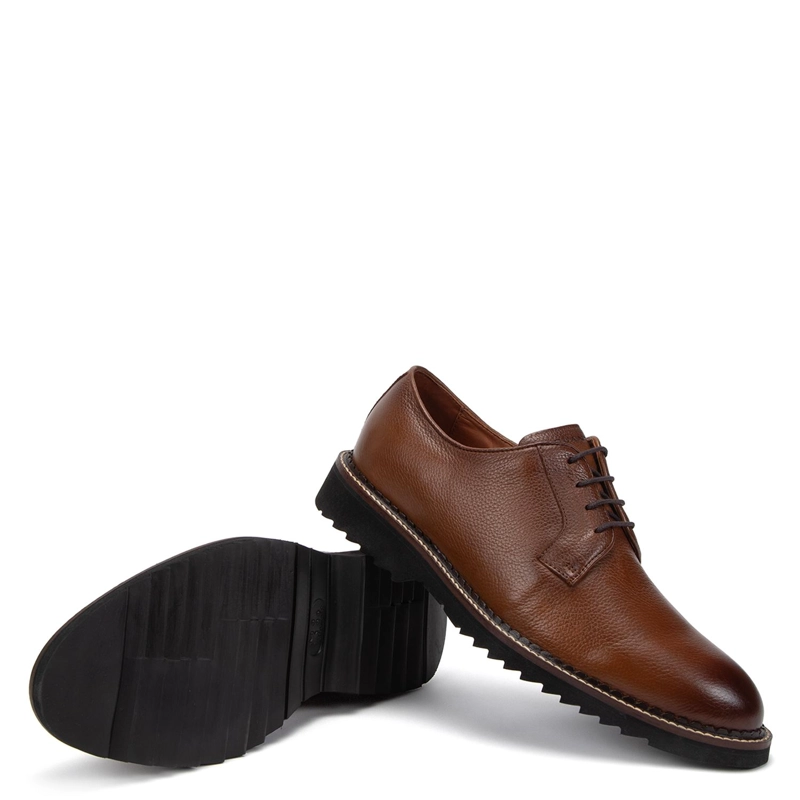 ZAPATO DE CUERO HOMBRE GUANTE CAMEL NEW CASTLE 0036408 - 4