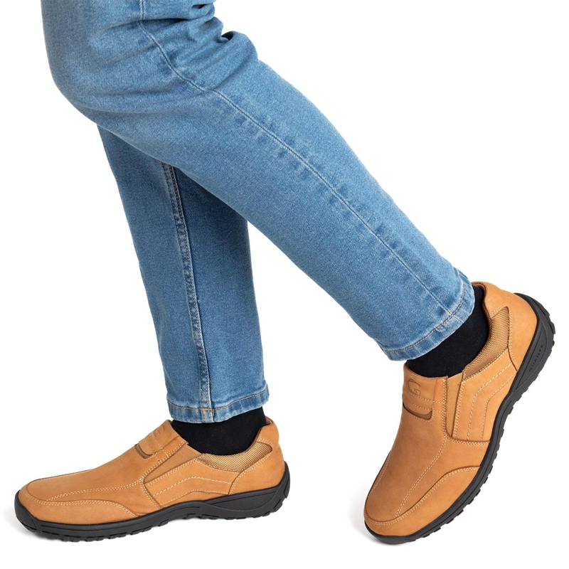 ZAPATO DE CUERO HOMBRE GUANTE TOSTADO COWELL 0036251 - 2