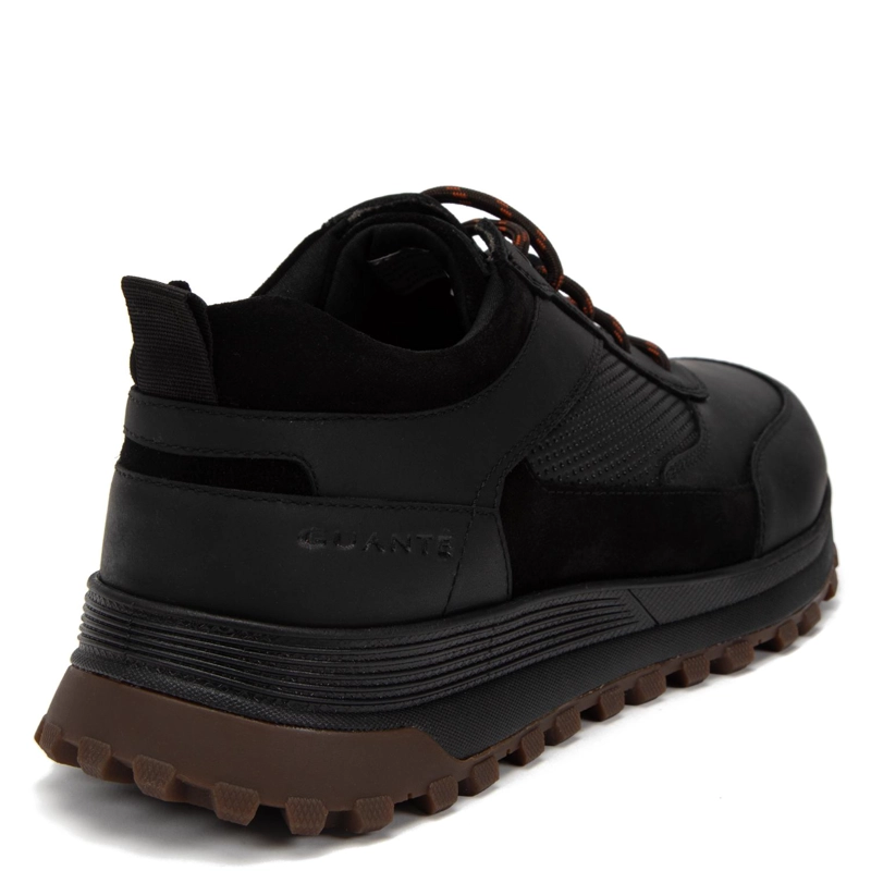 ZAPATO DE CUERO HOMBRE GUANTE NEGRO EDMOD 0036381 - 5