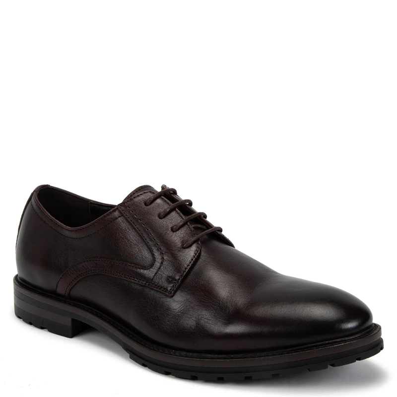 ZAPATO DE CUERO HOMBRE GUANTE GUINDA SOLLER 0036418 - 3