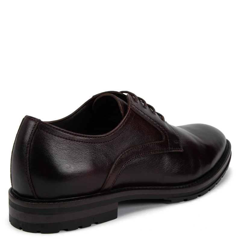 ZAPATO DE CUERO HOMBRE GUANTE GUINDA SOLLER - 5