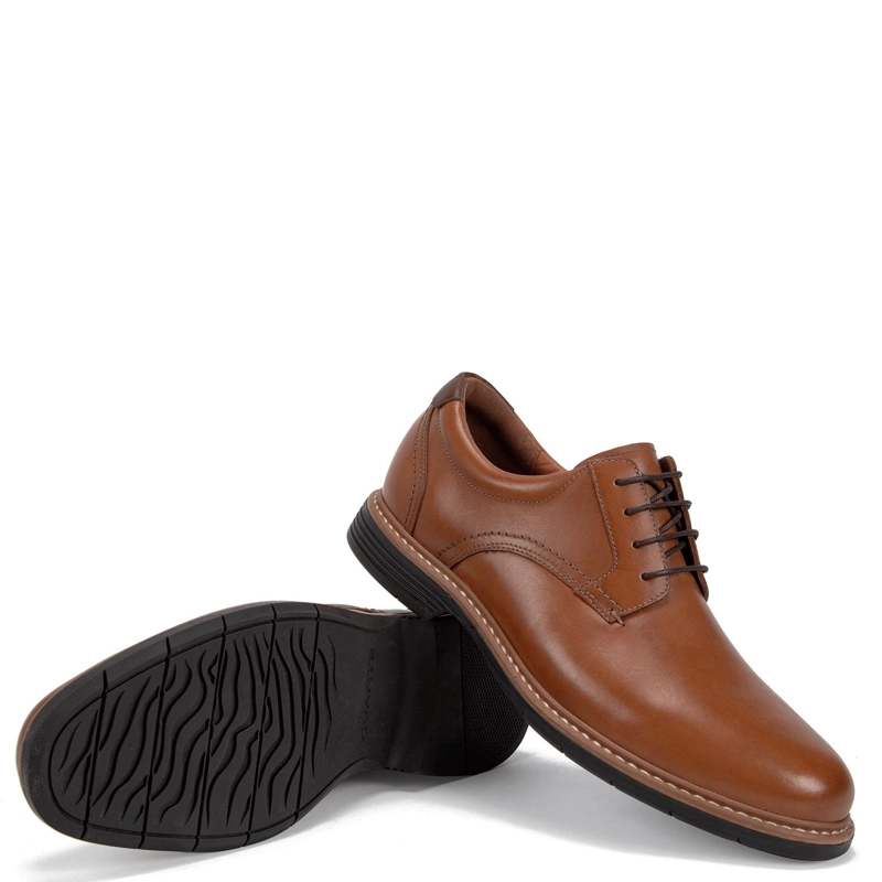 ZAPATO DE CUERO HOMBRE GUANTE CAMEL BIRMINGHAM 0036358 - 3
