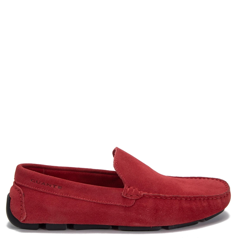 MOCASIN DE CUERO HOMBRE GUANTE ROJO COSTA RICA - 1