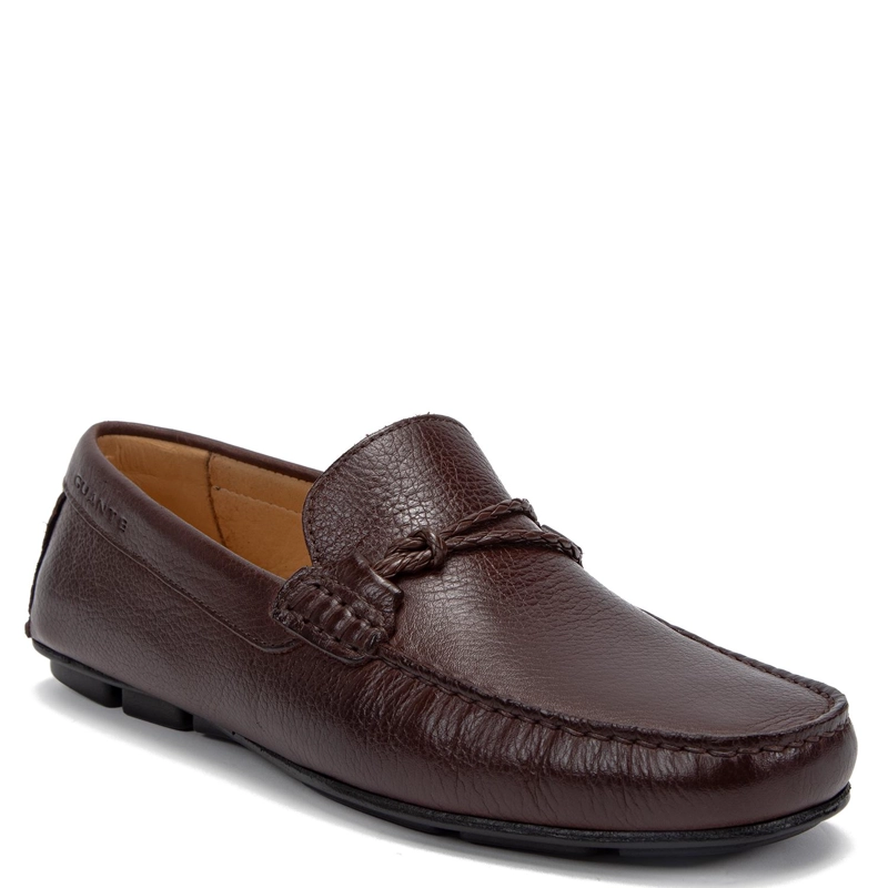MOCASIN DE CUERO HOMBRE GUANTE CHOCOLATE ANCONA - 3