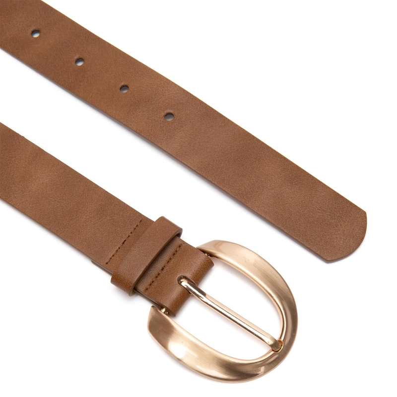 CINTURON MUJER GACEL CAMEL ANCHO 30MM - 2