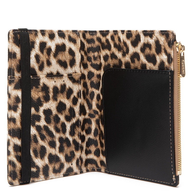 BILLETERA MUJER GACEL LEOPARDO PORTA PASAPORTE BIL0483 - 3