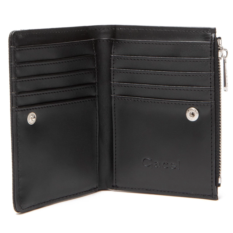 BILLETERA MUJER GACEL NEGRO PEQUEÑA BIL0477 - 3