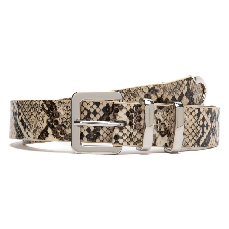 CINTURON MUJER GACEL OFF WHITE ANCHO 20MM - 1