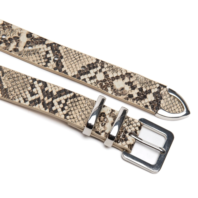 CINTURON MUJER GACEL OFF WHITE ANCHO 20MM - 2