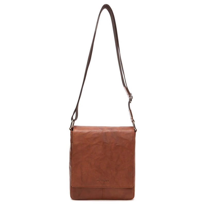 MORRAL DE CUERO HOMBRE GUANTE BRANDY - 2