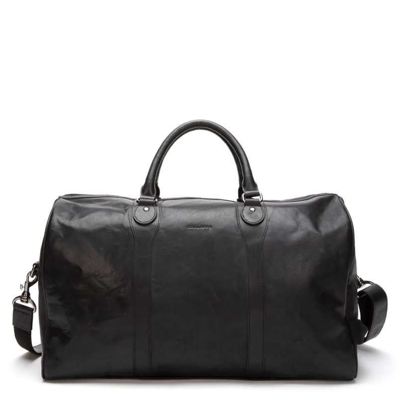 BOLSO DE CUERO HOMBRE GUANTE NEGRO - 1