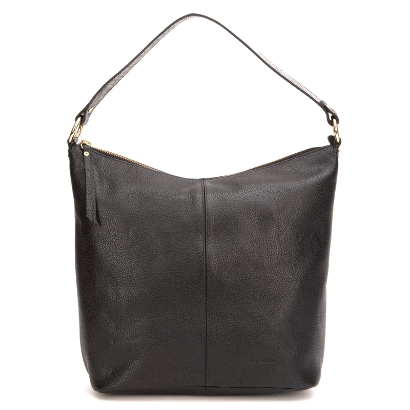CARTERA DE CUERO MUJER GACEL NEGRO OVAL CAR2586 - 1