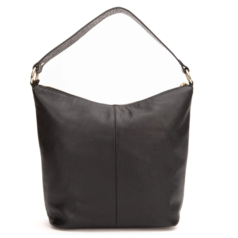 CARTERA DE CUERO MUJER GACEL NEGRO OVAL CAR2586 - 2