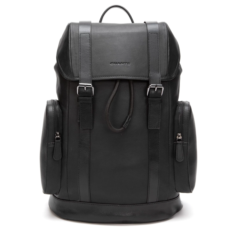 MOCHILA DE CUERO HOMBRE GUANTE NEGRO - 1