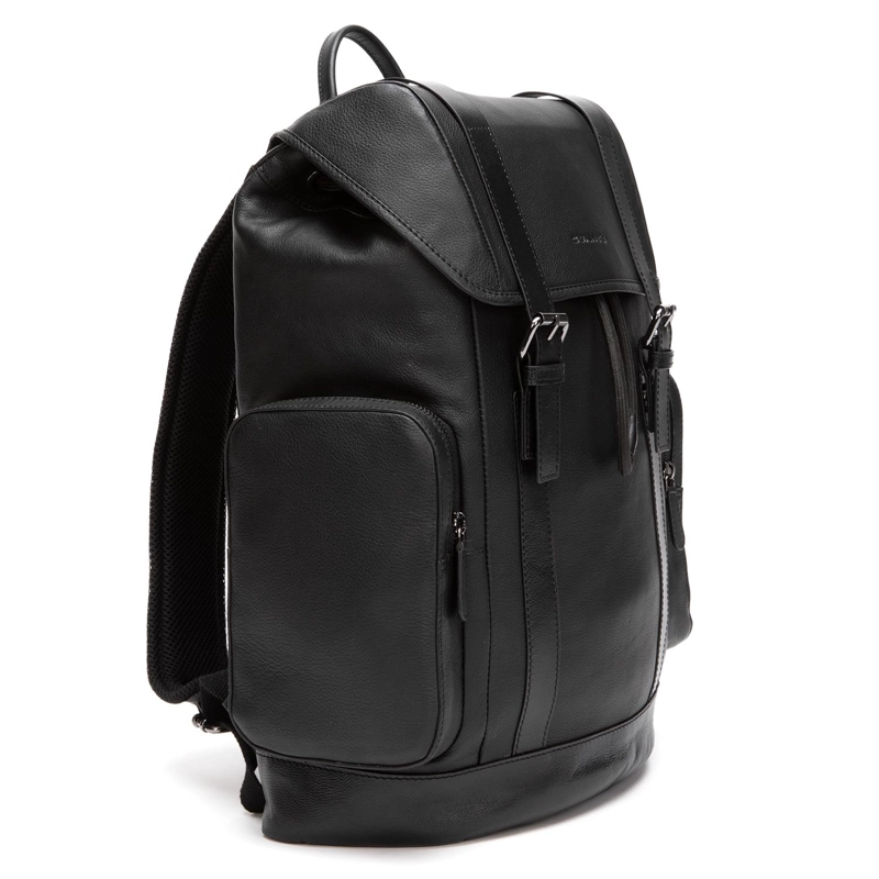 MOCHILA DE CUERO HOMBRE GUANTE NEGRO - 2