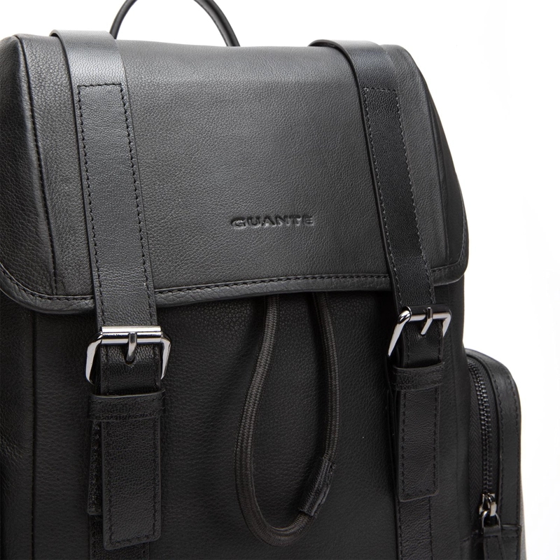 MOCHILA DE CUERO HOMBRE GUANTE NEGRO - 4