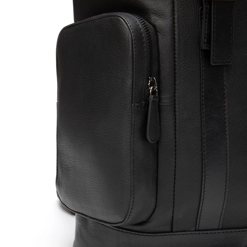 MOCHILA DE CUERO HOMBRE GUANTE NEGRO - 5