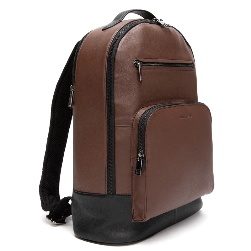 MOCHILA DE CUERO HOMBRE GUANTE CHOCOLATE - 2