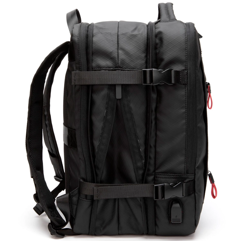 MOCHILA HOMBRE GUANTE NEGRO DE VIAJE - 3