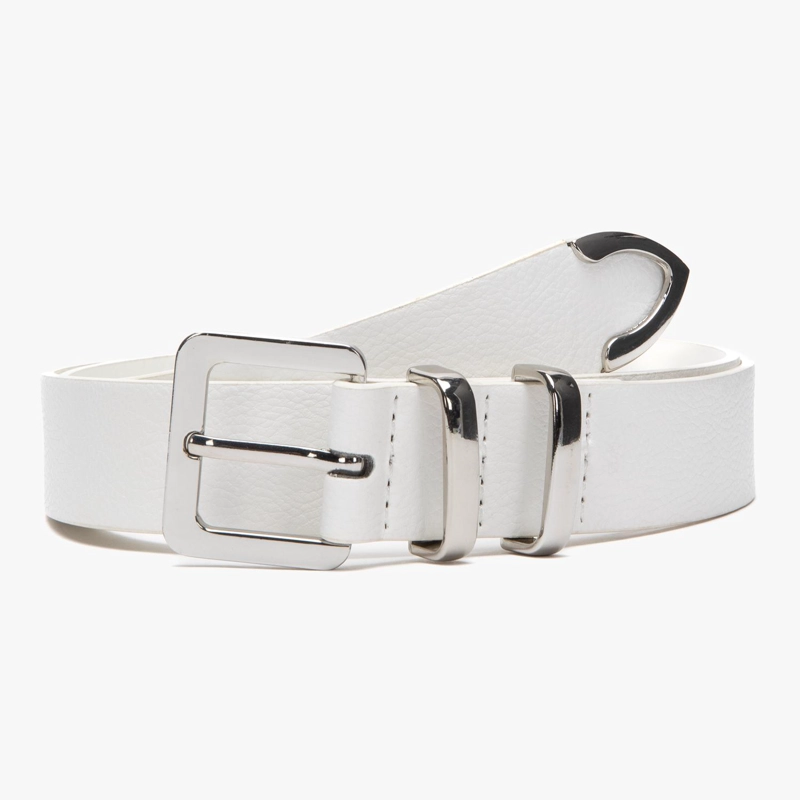 CINTURON MUJER GACEL BLANCO ANCHO 20MM - 1