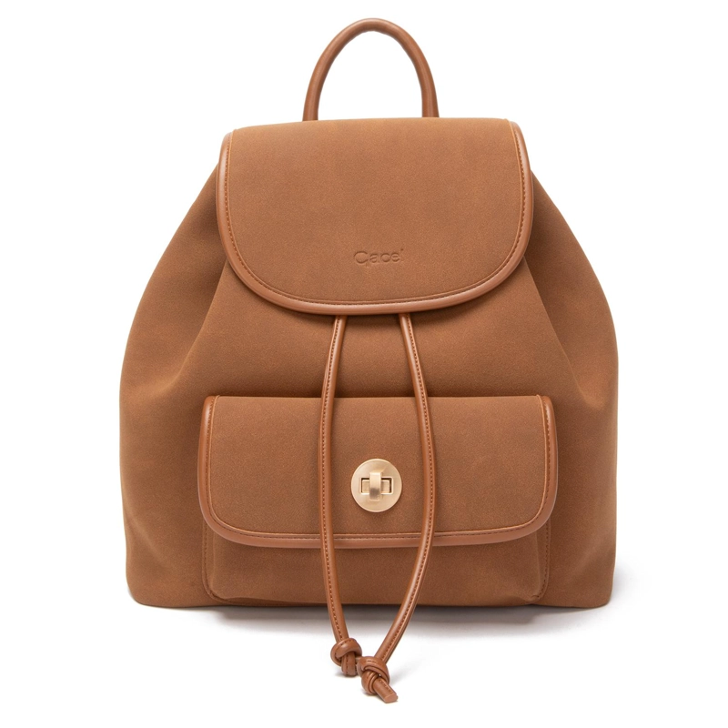 MOCHILA MUJER GACEL TOSTADO GRANDE CAR3676 - 1