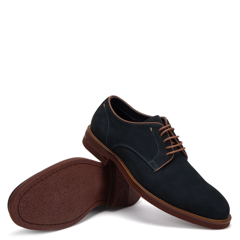 ZAPATO DE CUERO HOMBRE GUANTE MARINO MONTI - 4